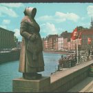 Copenhagen Denmark Gammel Strand Slotsholmens Canal Chrome Postcard 1515
