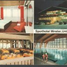 Multi View Sporthotel Minster Unteriberg Switzerland Chrome Postcard 1518