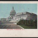 ca 1900 Capitol Building Washington DC UDB Undivided Back Postcard 599