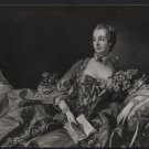 Mme de Pompadour by Francois Boucher National Gallery Of Scotland Postcard 1540