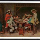 A Game of Picquet by Ernest Meissonier National Museum of Wales Chrome Postcard 1566 xx