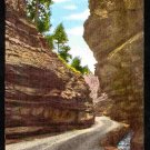 The Narrows In Williams Canyon Manitou Colorado Linen Postcard 660