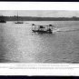 THREE ORIGINAL WORLD WAR 1 MAGAZINE PHOTOS 1918 HYDRO-PLANES