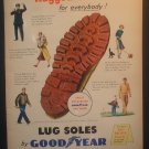 1949 Ads General Mills Betty Crocker Mentioning Union and Goodyear Lug Soles 1949 Ads General Mills Betty Crocker Mentioning Union and Goodyear Lug Soles