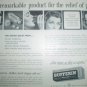 1949 FULL PAGE AD BUFFERIN THE NEW REMARKABLE PRODUCT FOR PAIN RELIEF