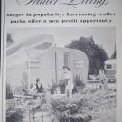 1949 ADS TRAILER COACH LIVING HUSBAND WIFE SON ON PATIO UNIVERSAL BEAM-O-LITE IRON MODERN HOUSEWIFE 1949 ADS TRAILER COACH LIVING HUSBAND WIFE SON ON PATIO UNIVERSAL BEAM-O-LITE IRON MODERN HOUSEWIFE