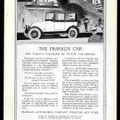 1918 Franklin Automobile Company Ad Syracuse New York