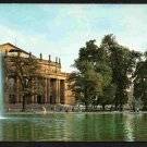 Stuttgart Germany 2 Vintage Postcards Crosses Haus Opera House and the Marketplace 1579