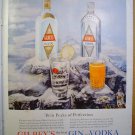 1958 Ads Gilbey's Gin Twin Peaks of Perfection Coca Cola Coke Fun On A Cat-Ketch xxx