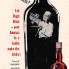 1949 Ad Heubleins Club Cocktails Let Hugh Bline Make Your Drinks