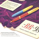 1949 Ad BB Ball Point Pen Worlds Largest Selling Pen