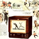 1949 RCA Victor Television Ad With Baseball and Hockey Players 1949 RCA Victor Television Ad With Baseball and Hockey Players