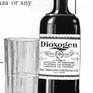 1919 Ad Dioxogen Antiseptic and Disinfectant The Oakland Chemical Co xx