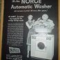 1949 Ad Norge Automatic Washer It Washes Twice As Much As Any Other
