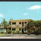 Beach House Motel Ocean Blvd Route A1A Pompano Beach Florida Vintage Postcard 699