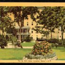 The De Witt Hotel Lewiston Maine Vintage Linen Postcard 706