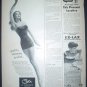 1949 Print Ad Ansco Photographic w/ Adorable Little Girl and Cole of California Swim Wear