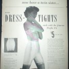 1949 Print Ad SIL-O-ETTE Dress Tights Women's Lingerie w/ Sexy Woman 1949 Print Ad SIL-O-ETTE Dress Tights Women's Lingerie w/ Sexy Woman