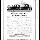 1919 Print Ad Chandler Motor Car Company Cleveland Ohio Cars For Every Season  xx!