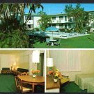 ca 1960 Multi View Shamrock Apartments Motel Fort Lauderdale Florida Chrome Postcard 724  !