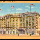 Sheraton Plaza Hotel Boston MA Linen Postcard 730