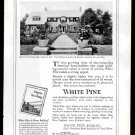 1919 White Pine Bureau Print Ad J H Woods Lakewood Ohio House Home Building Material