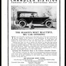 1919 Print Ads Chandler Six Automobile Cleveland Ohio & Paige Automobile Detroit Michigan