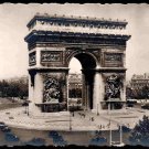 Paris France Arc de Triomphe Vintage Yvon Postcard 1920s Autos Tourists 1646 Paris France Arc de Triomphe Vintage Yvon Postcard 1920s Autos Tourists 1646