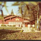 Asti California Italian Swiss Colony Wine Tasting Room Vintage Chrome Postcard 749 xx