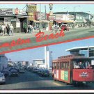 Ocean Boulevard Hampton Beach New Hampshire Trolley Tourists Store Fronts 750 xx