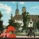 Stuttgart Germany Palace Square with Pavilion Postcard 1670