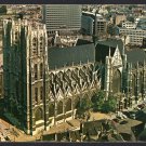Brussels Belgium Cathedral Of St Michael Vintage Postcard 1673