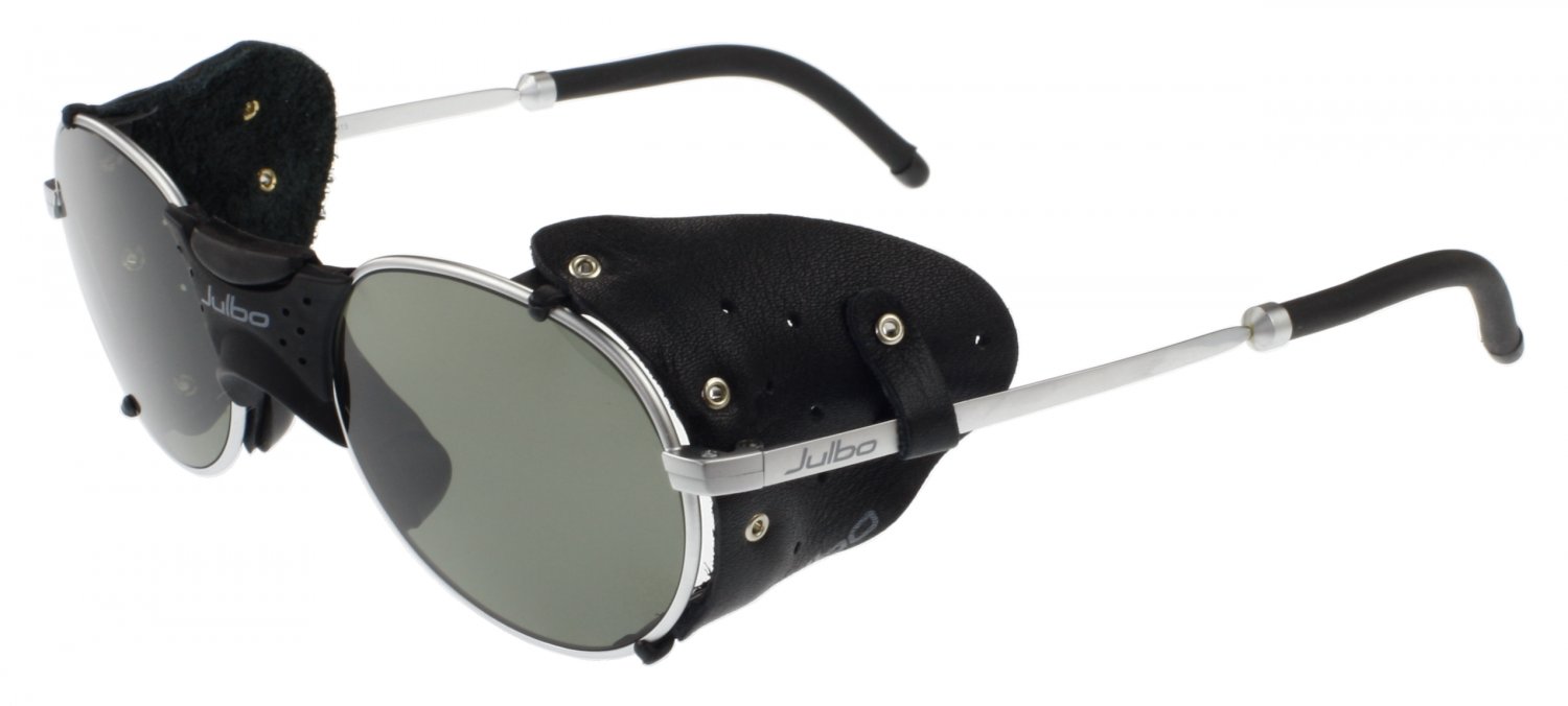 Julbo Drus Sunglass, removable Black Leather Shields, Polarized ...