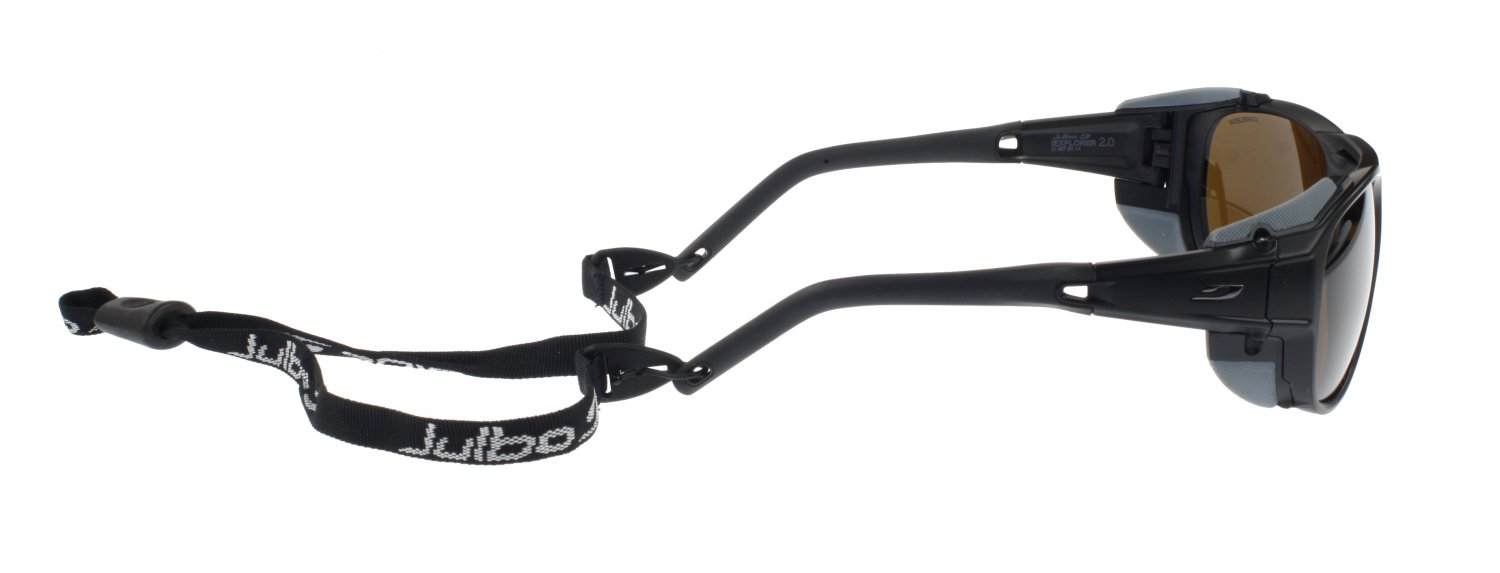 Julbo Explorer 2.0 Sunglasses, Matt Black, Cameleon AntiFog Polarized