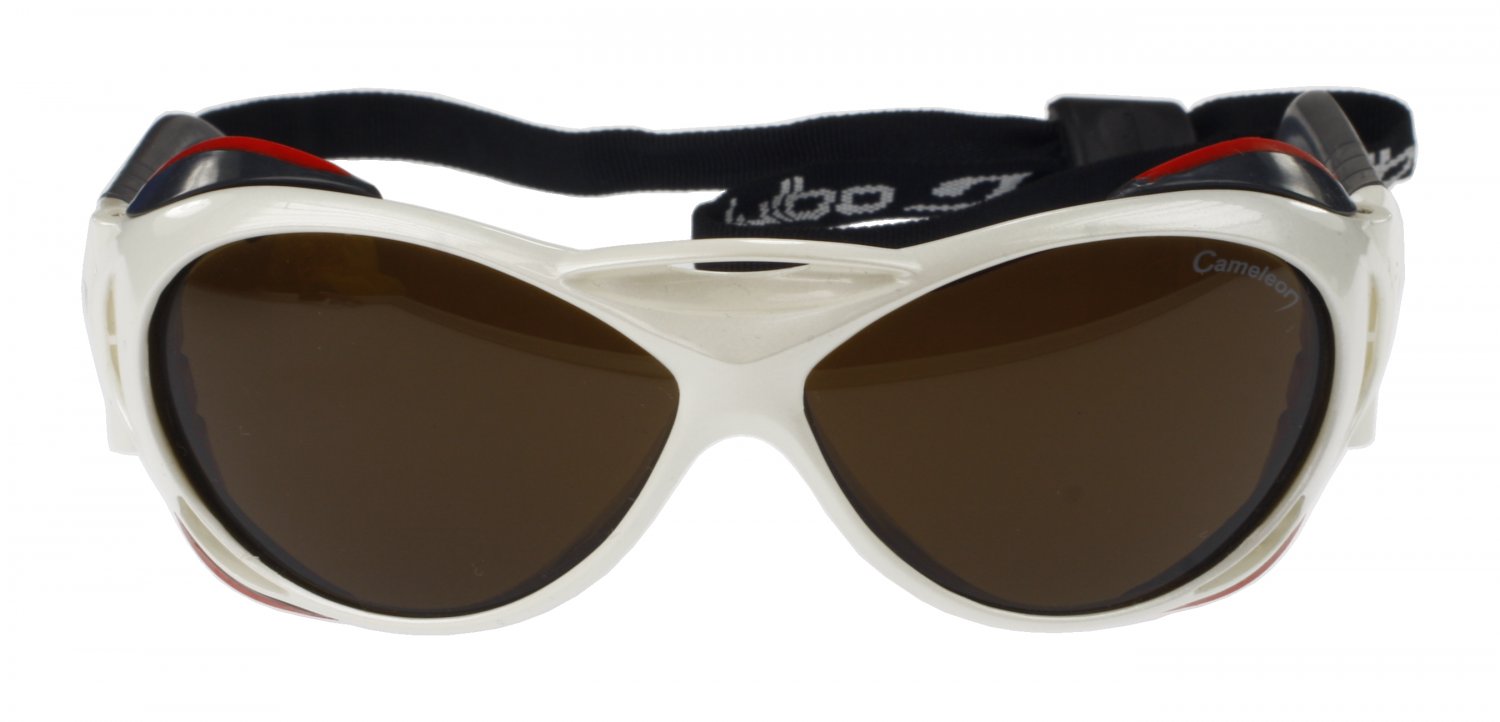 Julbo Explorer Large Size Sunglasses, White, Cameleon AntiFog