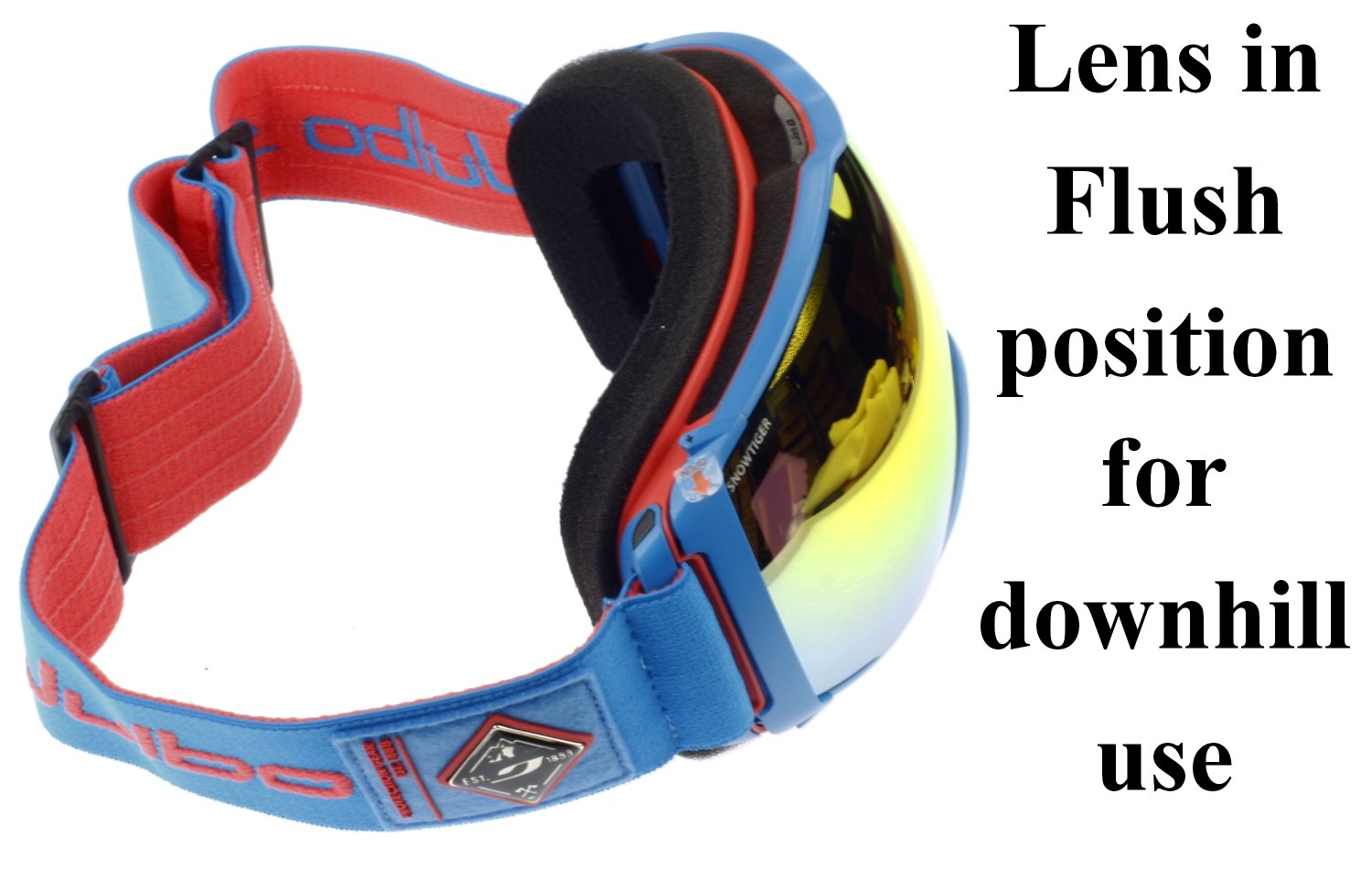 Julbo Aerospace Ski Goggle, Snow Tiger Photochromic AntiFog Double