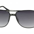 Sunset+ 361 Classic Sunglasses, Matt Black, 2 Bar Bridge, Black Gradient Lenses