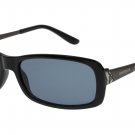 Paul Costelloe Sun 14 Sunglasses, Black, Black Lenses, 100% UV Protection