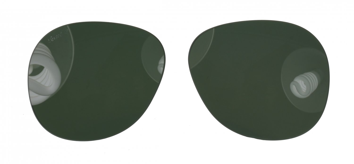 Original Replacement Polarized Glass Lenses For Persol 9649 Sunglasses, 55mm Lens Size
