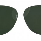 Original Replacement Polarized Glass Lenses For Persol 9649 Sunglasses, 55mm Lens Size