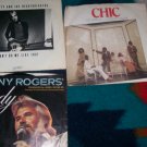 Lot 3 45 records Chic, Tom Petty and Kenny Rogers