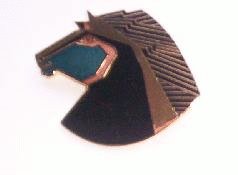 Laurel Burch "Wild Stallion" Brooch Pendant