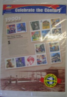 1900s Dawn of the Twentieth Century stamps MIP
