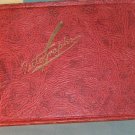 Vintage 1930s Autograph Book