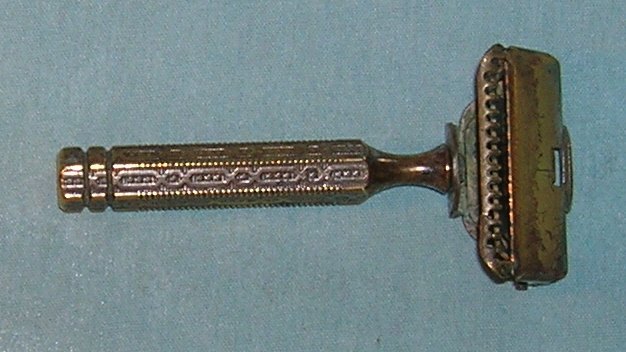Vintage Shaving Safety Razor Ever - Ready Decorative handle