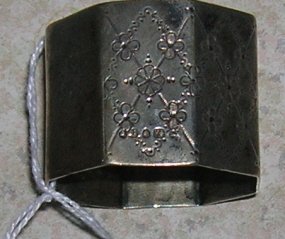 Victorian Sterling Silver Napkin Ring - Hallmarked c1874