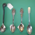 Lot of 4 Different Collectible  Spoons