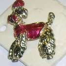 Adorable Vintage  Poodle Pin 1960s