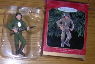 1999 GI Joe Action Soldier Hallmark Ornament