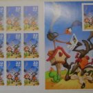 Full Sheet Loony Tunes Stamps